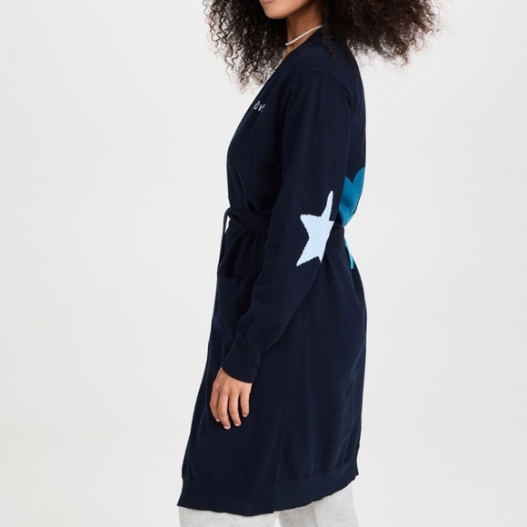Kerri Rosenthal X Roller Rabbit London Long Navy Cardigan - Picture 11 of 13